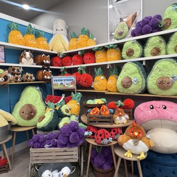 Squishable - Fruit wall - Toy Stores Near Me - Roseville, California Squishable - Fruit wall - Toy Stores Near Me - Roseville, California