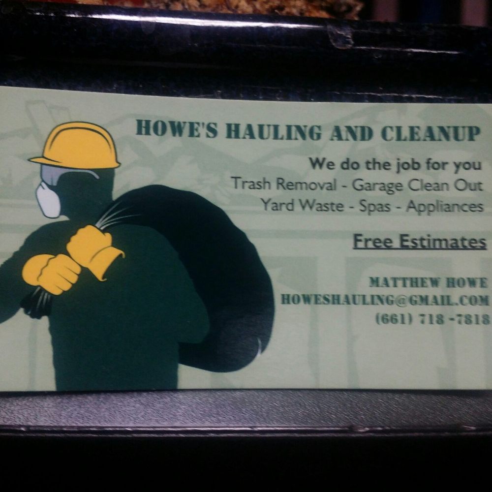 Howes Hauling And Cleanup - REASONABLE PRICES...FREE ESTIMATES..VERY PROFESSIONAL! - Junk Removal & Hauling Near Me Howes Hauling And Cleanup - REASONABLE PRICES...FREE ESTIMATES..VERY PROFESSIONAL! - Junk Removal & Hauling Near Me