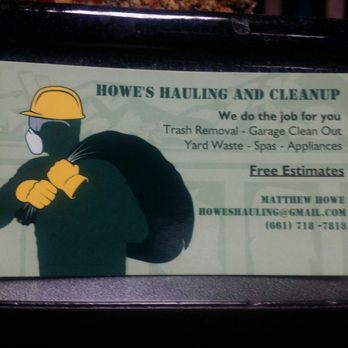 Howes Hauling And Cleanup - REASONABLE PRICES...FREE ESTIMATES..VERY PROFESSIONAL! - Junk Removal & Hauling Near Me Howes Hauling And Cleanup - REASONABLE PRICES...FREE ESTIMATES..VERY PROFESSIONAL! - Junk Removal & Hauling Near Me