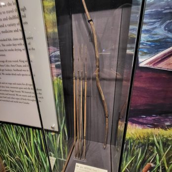 Hibulb Cultural Center - Bow and arrows - Museums Near Me - Tulalip, Washington