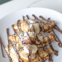The Easy Egg Breakfast & Lunch - Nutella crepes
