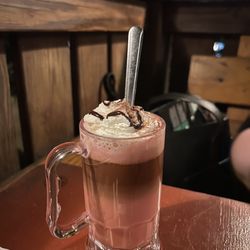 Highland Coffee House - White chocolate raspberry latte