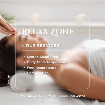 Relax Zone - Check out our services and benefits - Reflexology Near Me - Zanesville, Ohio Relax Zone - Check out our services and benefits - Reflexology Near Me - Zanesville, Ohio