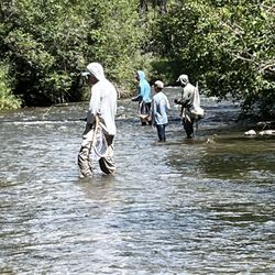 High Desert Angler - Fishing on the Chama river with Chuck Kuchta who was a fantastic helper and coach for my novice fly fishing family.