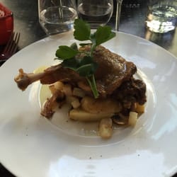 Alter Ego - Cuisse de canard confi, mdr et champignons