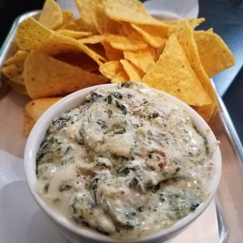 Fuel - Spinach and artichoke dip with chips. Delicious! - Vegetarian Near Me - Philadelphia, Pennsylvania Fuel - Spinach and artichoke dip with chips. Delicious! - Vegetarian Near Me - Philadelphia, Pennsylvania