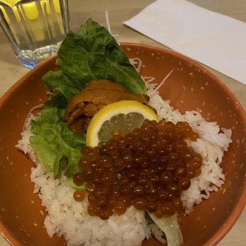 Shinsen - Uni Ikura Bowl ($48) - Sushi Bars Near Me - New York, New York Shinsen - Uni Ikura Bowl ($48) - Sushi Bars Near Me - New York, New York