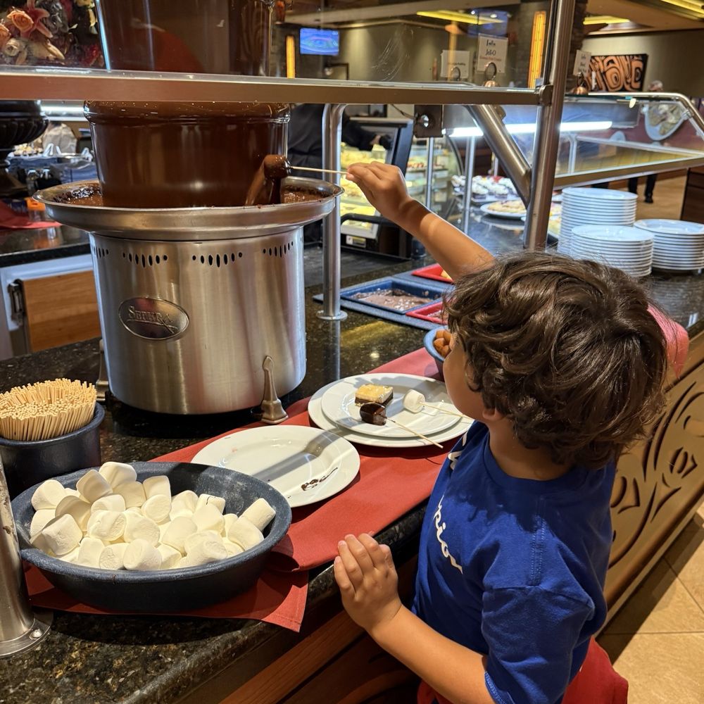 Falls Buffet - Chocolate Fountain. - Buffets Near Me - Snoqualmie, Washington