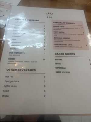 Menu photo 1 Cafe Sol Margate, FL Menu photo 1 Cafe Sol Margate, FL