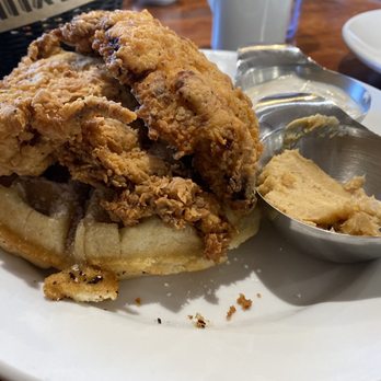 Smitty's Cafe & Bakery - Chicken and waffles were out of this world. The honey butter was so good! - Cafes Near Me - Brenham, Texas Smitty's Cafe & Bakery - Chicken and waffles were out of this world. The honey butter was so good! - Cafes Near Me - Brenham, Texas