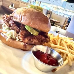 Nashville Hot Chicken Sandwich Nashville Hot Chicken Sandwich