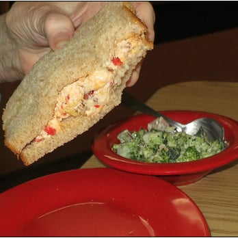 My Place Eatery - Pimento Cheese Sandwich with Broccoli Salad - Delis Near Me - Livingston, Texas My Place Eatery - Pimento Cheese Sandwich with Broccoli Salad - Delis Near Me - Livingston, Texas