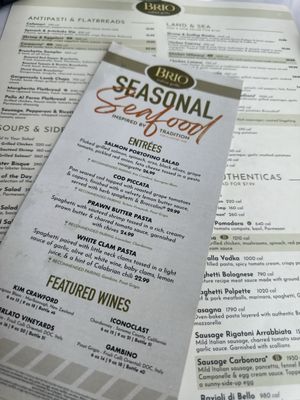 Menu photo 2 Brio Italian Grille Tampa, FL Menu photo 2 Brio Italian Grille Tampa, FL