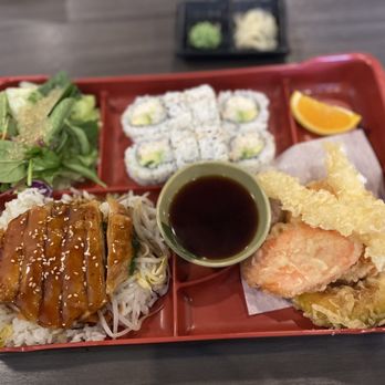 Sushi Aji - Chicken teriyaki bento box - Sushi Bars Near Me - Vancouver, British Columbia Sushi Aji - Chicken teriyaki bento box - Sushi Bars Near Me - Vancouver, British Columbia