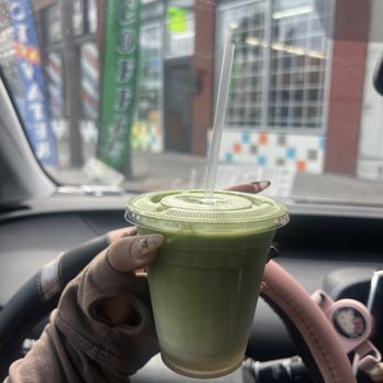 Good Coffee - peach cobbler matcha - Coffee & Tea Near Me - Gardena, California Good Coffee - peach cobbler matcha - Coffee & Tea Near Me - Gardena, California