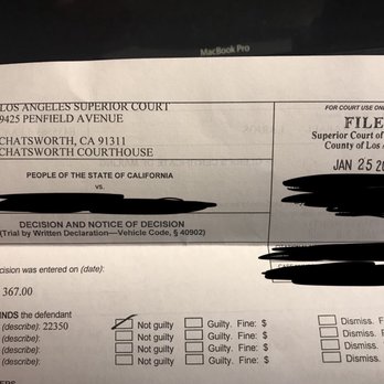 Ticket Ninja - Here's my official letter in the mail - Traffic Ticketing Law Near Me - Calabasas, California
