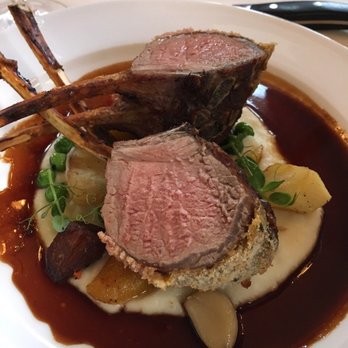 Mistral - Rack of Lamb entree - French Near Me - Boston, Massachusetts Mistral - Rack of Lamb entree - French Near Me - Boston, Massachusetts