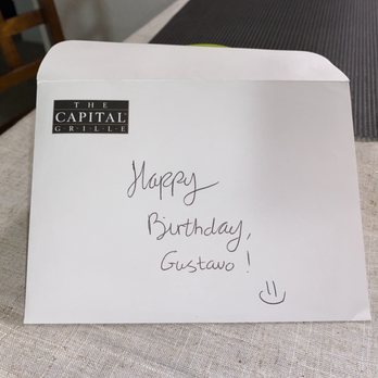 The Capital Grille - My gift!!! - Steakhouses Near Me - Oklahoma City, Oklahoma The Capital Grille - My gift!!! - Steakhouses Near Me - Oklahoma City, Oklahoma