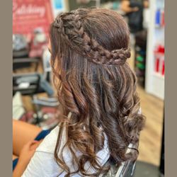 Fantastic Sams Cut & Color - Braided prom style by Alexis