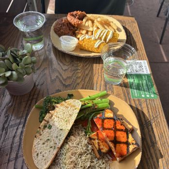 Urban Plates - Chili Glazed Grilled Tofu Broccolini Basmati Rice Pilaf - New American Near Me - Carlsbad, California Urban Plates - Chili Glazed Grilled Tofu Broccolini Basmati Rice Pilaf - New American Near Me - Carlsbad, California