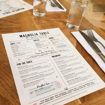 Magnolia Table - Menu - Breakfast & Brunch Near Me - Waco, Texas Magnolia Table - Menu - Breakfast & Brunch Near Me - Waco, Texas