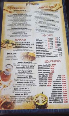 Menu photo 1 El Veracruz Corinth, MS