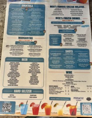 Menu photo 1 Nick's Bar & Grill Hollywood, FL Menu photo 1 Nick's Bar & Grill Hollywood, FL