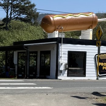 The Original Pronto Pup - View of the outside - Hot Dogs Near Me - Rockaway Beach, Oregon The Original Pronto Pup - View of the outside - Hot Dogs Near Me - Rockaway Beach, Oregon