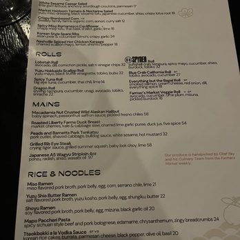 Ryla - Dinner Menu 7/23 - Asian Fusion Near Me - Hermosa Beach, California Ryla - Dinner Menu 7/23 - Asian Fusion Near Me - Hermosa Beach, California