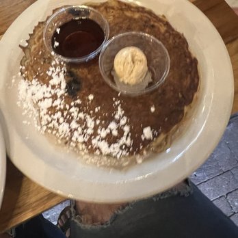 The Basics - Blueberry Oatmeal Pancakes - Southern Near Me - Wilmington, North Carolina