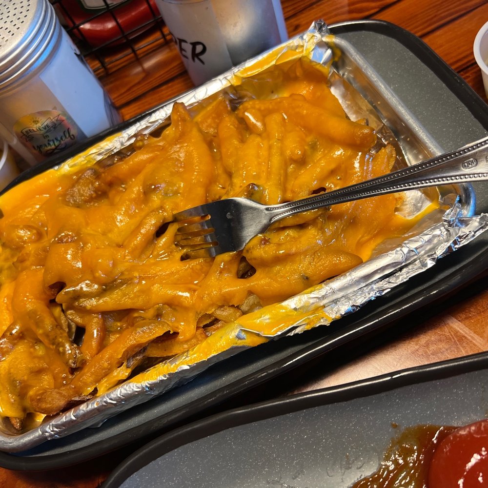 Twisted Root Burger - Cheese fries - Burgers Near Me - Bedford, Texas Twisted Root Burger - Cheese fries - Burgers Near Me - Bedford, Texas