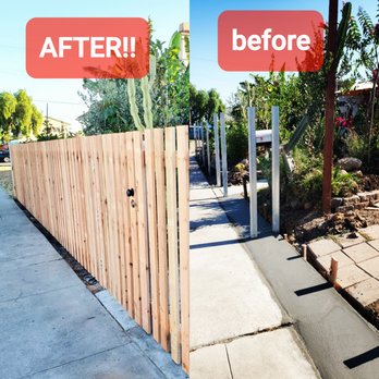 Modesto Ayala Fence - Before after, work completed in just 2 days!! - Fences & Gates Near Me - San Diego, California Modesto Ayala Fence - Before after, work completed in just 2 days!! - Fences & Gates Near Me - San Diego, California