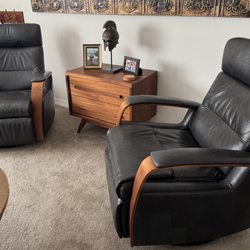 Valley Leather Furniture - IMG chairs so comfortable, sleek, cool recliners.