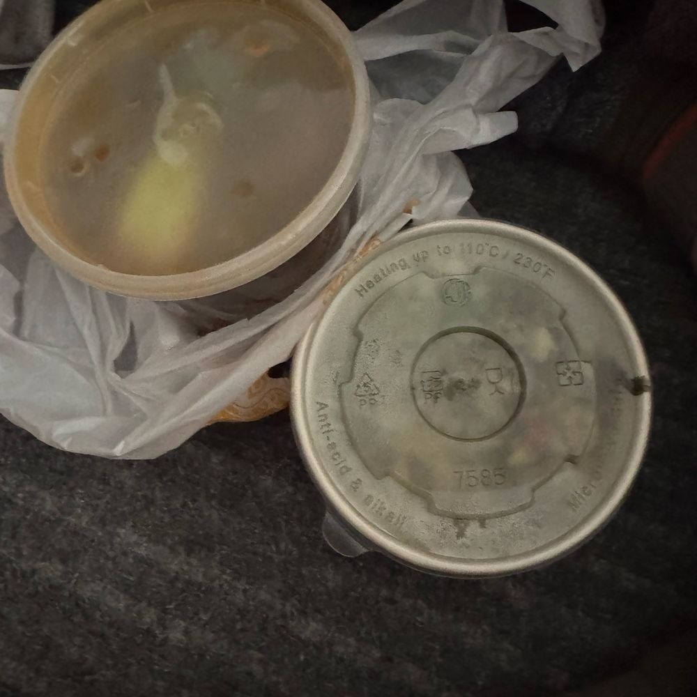 Beef noodle soup packaged separately