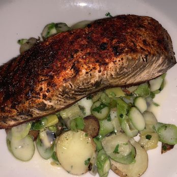 Maison Pickle - Cedar Roasted Canadian Salmon - Cocktail Bars Near Me - New York, New York