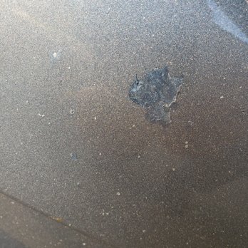 Miracle Auto Body - One of the "touch up" spots. Notice all the pitting around it. - Body Shops Near Me - Chico, California Miracle Auto Body - One of the "touch up" spots. Notice all the pitting around it. - Body Shops Near Me - Chico, California
