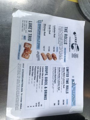 Menu photo 3 Luke's Lobster Brooklyn Bridge Park Brooklyn, NY Menu photo 3 Luke's Lobster Brooklyn Bridge Park Brooklyn, NY