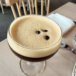 Espresso martini - it wasn't on the menu so..$15