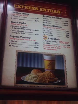 Menu photo 3 Chicken Express Tulsa, OK