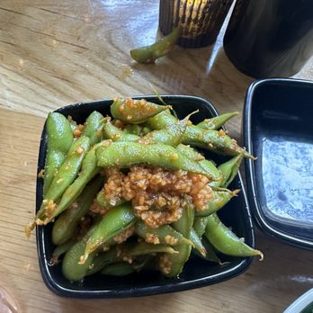 Taisho - Spicy garlic edamame - Sushi Bars Near Me - Sherman Oaks, California Taisho - Spicy garlic edamame - Sushi Bars Near Me - Sherman Oaks, California