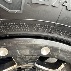 Scratched wheel