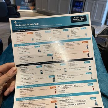 IVitamin - Menu of some of the services - IV Hydration Near Me - Austin, Texas IVitamin - Menu of some of the services - IV Hydration Near Me - Austin, Texas