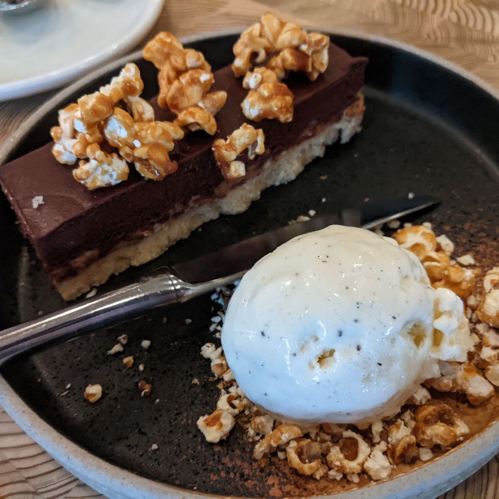 Happy and Olive - Peanut Chocolate Torte - Italian Near Me - Edmonton, Alberta Happy and Olive - Peanut Chocolate Torte - Italian Near Me - Edmonton, Alberta