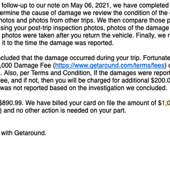 Getaround - this is the email sent by GetAround - Car Rental Near Me Getaround - this is the email sent by GetAround - Car Rental Near Me