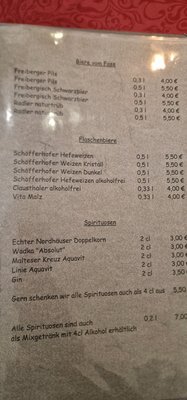 Menu photo 2 Restaurant Zum Bär Quedlinburg, ST Menu photo 2 Restaurant Zum Bär Quedlinburg, ST