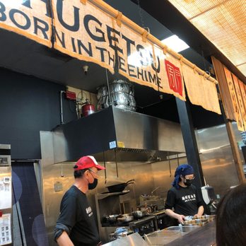 Shugetsu - Sitting at the counter, get to see the cooks in action making your ramen. - Ramen Near Me - San Mateo, California Shugetsu - Sitting at the counter, get to see the cooks in action making your ramen. - Ramen Near Me - San Mateo, California