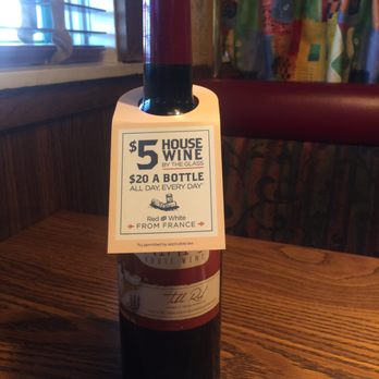 Mimi's Cafe - House wine sitting on the table - Breakfast & Brunch Near Me - Henderson, Nevada