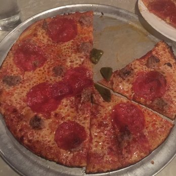 Colony Grill - Pepperoni, sausage and hot oil pizza - Pizza Near Me - Stamford, Connecticut Colony Grill - Pepperoni, sausage and hot oil pizza - Pizza Near Me - Stamford, Connecticut