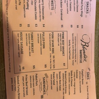 Blondie's Barbecue - Menu - Barbeque Near Me - Walpole, Massachusetts Blondie's Barbecue - Menu - Barbeque Near Me - Walpole, Massachusetts
