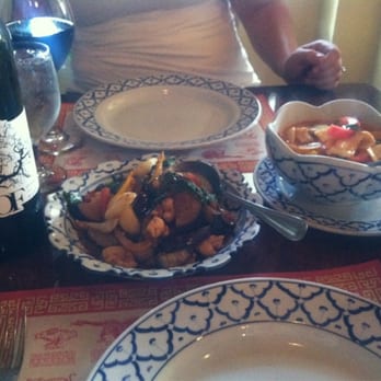 Thai Spices Restaurant - Dinner of amazingness! And wine too - Thai Near Me - Lodi, California